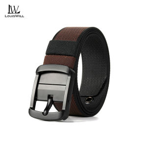 LouisWill เข็มขัดผู้ชายเข็มขัดแทคติคอลสำหรับกิจกรรมกลางแจ้งเข็มขัดปรับได้หมุนได้เข็มขัดไนลอนไนลอนสองด้านเข็มขัดสองสีเข็มขัดกางเกงผ้าแคนวาสสำหรับกีฬาเยาวชนเรียบง่ายเข็มขัดรัดเอวที่สวยงาม