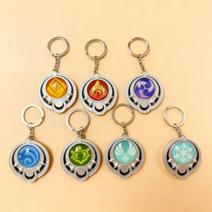 Genshin Impact Luminous Visions Pendant Cosplay Anime Nod Krai Ineffa Eye Of God Natlan Pryo Fontaine Hydro Cryo For Bag Gifts