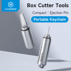 Hagibis | Hagibis Box Cutter SIM Card Tray Removal Tool Eject Pin Portable Keychain Box Opener Reset Tools Package Opener Serrated Blade