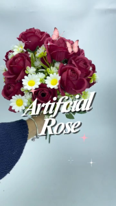 Bunga Rose Mawar Artificial Daisy Flower | Bouquet Pengantin Wedding Decoration Hiasan Rumah