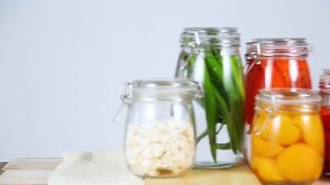 GLASS JAR WITH LID BALANG BERPENUTUP KORKEN JAR KITCHEN FOOD STORAGE JAR