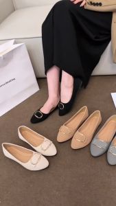 COD/Korean Fashion Doll Shoes 3 Color Flat Shoes