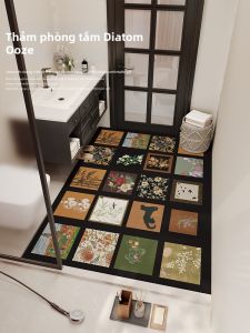 Full-coverage Water Absorbent Bathroom Mat