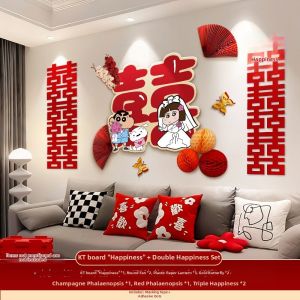ZLVOEY | Wedding Room Decorative Kt Board Banner