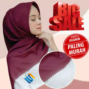 Kerudung Segi 4 Terbaru BELLA SQUARE LASER CUT Hijab Segiempat Polycotton Premium Jilbab Segi4 Polos