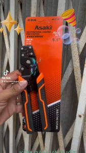 KỀM BẤM VÀ TUỐT DÂY ĐIỆN ĐA NĂNG 0.6 - 0.8 - 1.0 - 1.3mm2 ASAKI AK-9107