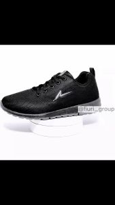 FIURI - ANDO - NOELLE PINO 33-43 FULL HITAM - SNEAKERS SPORT KANVAS SOL KARET WANITA PRIA - SEPATU KETS TRENDY ANAK PEREMPUAN LAKI-LAKI - SEPATU OLAHRAGA LARI FITNES SENAM KERJA KULIAH SEKOLAH SD SMP SMA BERTALI CEWEK COWOK MURAH PROMO DISKON