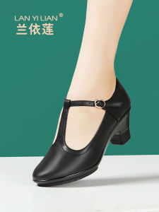 LANYILIAN | Soft Bottom Dancing Shoes for Women Medium High Heel