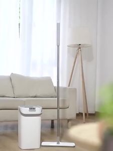 GENGSHENG 360 °   Cây Lau Nhà Xoay Được Thân Thiện Với Môi Trường Chất Liệu Sợi Nhỏ Siêu Mịn Cán Bằng Nhôm Dùng Cho Sàn Gỗ Đá Cẩm Thạch Gạch Men - Dụng Cụ Vệ Sinh Gia Đình