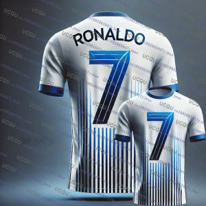 2026 New Arrival Special Edition Ronaldo 7 Football Jersey Oversize Sport Short Sleeve Training Uniform Soccer Jersey Kid Tshirt
