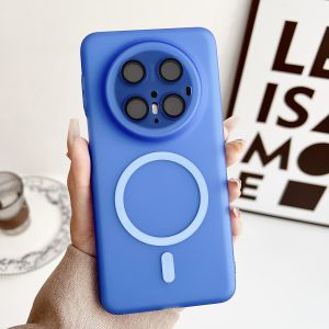 Magsafe Magnetic Huawei Mate70Pro+ New Model Phone Case Transparent Anti-slip Durable Frosted Finish Business Style Protection