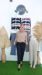 NHM Celana Legging Jumbo Scuba Legging Korea Tebal Adem Melar