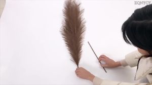 12pcs/1pack High Quality Artificial Reed Bouquet Simulation Flowers Bohemian Style Home Living Room Decor Fake Reed Home Decor