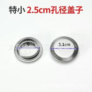 Washing Basin Sink Plug Sealing Cover Soap Dispenser Hole Decorative Cover Plug Stainless Steel Sink Accessories Hole Cover