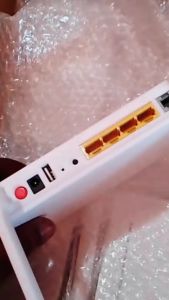 EPON F477V2 Casing Baru New Mulus Onu Ont Antena 5Db Antena Panjang