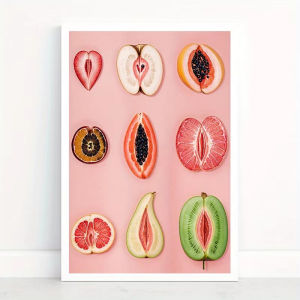 500/1000/1200/2000PCS Jigsaw Puzzle Modern Frameless Sliced Fruit Art Deco Print For Adults Perfect Gift For Art Lovers