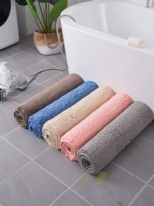 Floor Mat Bathroom Mat Bath Absorbent Soft Shaggy Extra Thick Plush Rugs Water Non Slip Shower Mats