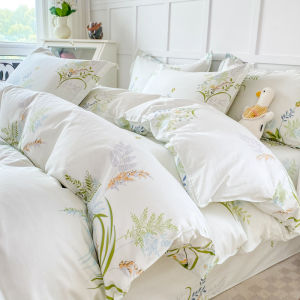 Duvet Cover One-Piece Pure Cotton Minimalist Cartoon Dinosaur 100 Full Cotton Quilt Cover Sheet Double 200 X230 Quilt Cover Duvet Insert Sets