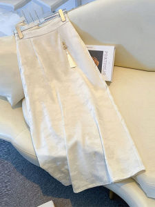DAIXIANGFEIZI | Chinese Style High Waist A-line Midi Skirt Summer And Autumn