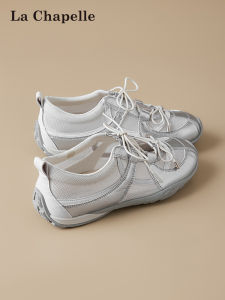 La Chapelle | Ballet Style Training Design Casual Shoes Silver Mesh Breathable Lightweight New Autumn
