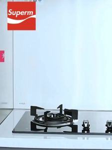 Sup embedded double burner dual-purpose gas stove countertop stove glass gas stove home high temperature resistant easy to clean liquefied gas kitchen gas stove