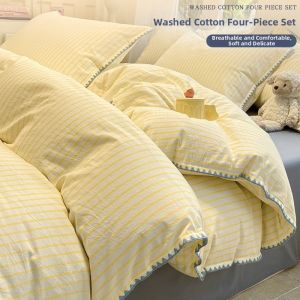 Kiss Dear | Cotton Bed 4-Piece Set