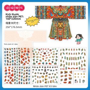 Bộ Ghép Hình Mosaic DIY Kích Thước Lớn Phục Hồi Di Sản