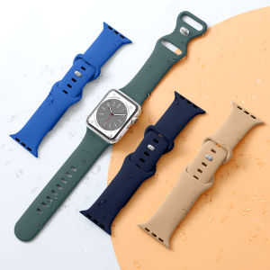 Sport Strap for Apple Watch Ultra 49mm 45mm 41mm  42mm 38mm Women Men 44mm 40mm iWatch Silicone Band for Apple Watch Series 9 8 7 6 5 4 3 2 1 Series SE