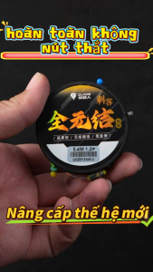 Trục không nút thắt Guide Sát Thủ, bản nâng cấp lực kéo tăng 20% sợi Unitika nguyên bản siêu bền - COD