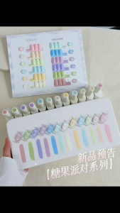 GAOY 11ML Candy Party Series Gel Nail Polish – Dopamine Macaron Color Nail Art Gel戈雅糖果派对系列凝胶指甲油–多巴胺马卡龙色美甲胶