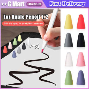 8pcs Silicone Replacement Tip Case For Apple Pencil 1 2 Touchscreen Stylus Pen Case nib Protective Cover Skin for Apple Pencil Tip Soft Silicone Case Replacement Tips Case For Apple Pencil 1st 2nd Nib Protector Cover Stylus Pen Tip