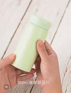Mini Thermal Flask Water Bottle Vacuum Insulated Bottle Stainless Steel Coffee Cup