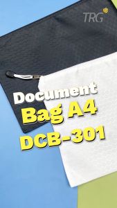 TRG Document Bag Oxford A4 DCB-301 - Tas Map Dokumen Kertas Tempat Alat Tulis Pensil TRG