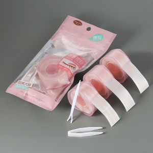 Han Zhi Kiss Double Eyelid Stickers Lace Invisible Night Sleep Hair-Styling Sticky Local Swollen Eye Bubbles Dedicated Authentic