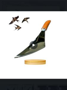 KAPE PISAU PEMANEN SARANG BURUNG WALET RINGAN DAN MUDAH DIGUNAKAN BAJA TAHAN KARAT