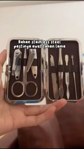 Set Gunting Kuku Lengkap / Alat Potong Kuku 7in1 Pedicure Manicure by Einstein-Store
