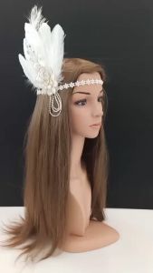 ที่คาดผมนางฟ้า ที่คาดผมขนนก แต่งลูกไม้ ประดับเพรช สวมง่ายน้ำหนักเบา เหมือนคาดผมธรรมดา พร้อมส่ง