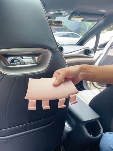 ZLWR BYD Dolphin ตะขอแขวนรถ ตะขอแขวนเบาะรถยนต์ อุปกรณ์จัดเก็บข้อมูลภายในรถ ตะขอ byd อุปกรณ์ dolphin ของแต่งรถ แต่งรถ