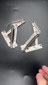 2 Cái/cặp Bản Lề Lò Xo 80 Độ Có Thể Gập Lại Nâng Chân Đế Cho Sofa Cửa Tủ Hỗ Trợ Thép Mạ Kẽm Bảo Quản Đồ Nội Thất Nâng