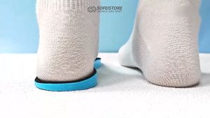 SOFEI Sol Ortopedi Kaki O / X Kaki Ortopedi Kaki Datar Ortopedi Kaki Lembut Ukuran 32-46