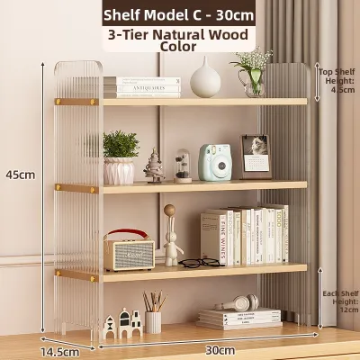 maitian | Multi-layer Transparent Acrylic Desktop Book Storage Shelf