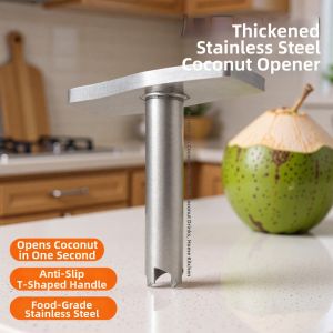 MOMIAN | Food-Grade Thickened Stainless Steel Coconut Opener