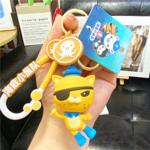 Underwater Team Penguin Keychain Couple Car Keychain Small Hanging Ornament Backpack Decorative Accessories Cartoon Design