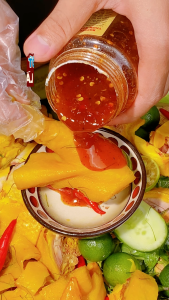 COMBO 3 HỦ Sốt muối chấm Làng Chài Xưa 290g chấm mọi thứ trái cây bánh tráng thịt luộc hải sản nướng