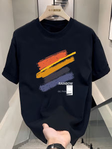 Áo Thun Cotton Mùa Hè Dáng Rộng Tay Ngắn in Họa Tiết Phong Cách Mỹ Thời Trang Thường Ngày Cổ Tròn Chất Liệu Cotton Thoáng Khí