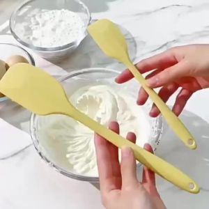 SHIBO | Bộ 4 Thìa Silicon Làm Bánh Kem - Dụng Cụ Nướng Bánh Chịu Nhiệt Loại Chia Đôi Có Chức Năng Trang Trí Dụng Cụ Làm Bánh Nhà Bếp Dành Cho Người Lớn Nam Nữ Đều Dùng Được