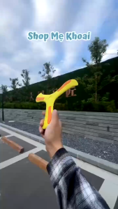 Đồ Chơi Boomerang 3 Cánh Xốp Mini Cho Bé Tự Quay Lại Đĩa Bay Chéo Ba Lá Bằng Mút Đồ Chơi Trẻ Em