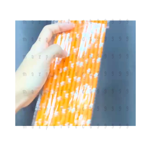 หลอด Halloween งานแฟนซี ปาร์ตี้ ฮาโลวีน ฉลอง วันเกิด หลอดกระดาษ ปลอดภัย ทำจากถั่วเหลือง Food-Grade กินน้ำ หลอดดูด SP