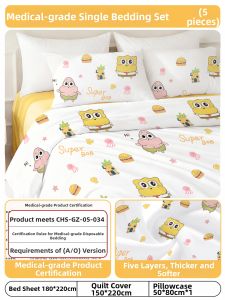 TUROU | Travel Disposable Thick Bed Set