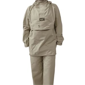 Jas Hujan SNDR Jas Hujan Saku Kangguru Pria Wanita Dewasa Anti Air Bahan Taslan Import